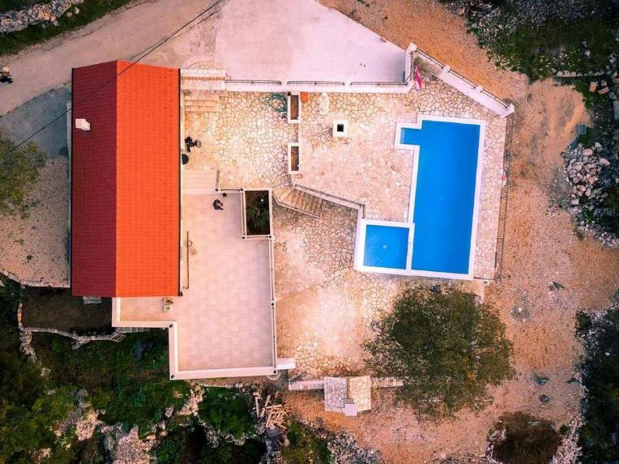Dvori Stipanovi With Heated Pool And Jacuzzi Villa Donje Rascane Exteriör bild